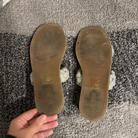 Steve Madden Rhinestone Sandals - Picture 2 of 2